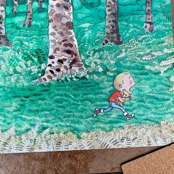 Poster Print “Where’s My Teddy?” By He’s Alborough  17/27 Inches - Picture 2 of 6